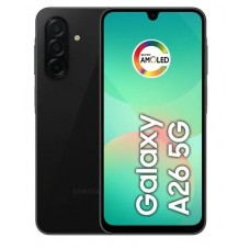 Oferta Relâmpago Celular Samsung Galaxy A26 5G Preto 256GB, 8GB RAM, Câmera Tripla até 50MP, Tela Super AMOLED 6.7", IP67, NFC, Recursos AI e Octa-Core 2.4GHz,2GHz